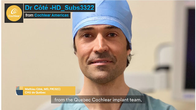 Dr. Matthieu Côté, Slim Straight Surgical Video